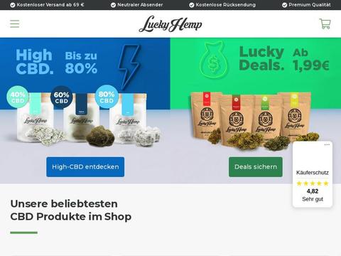 Lucky Hemp Gutscheine und Promo-Code