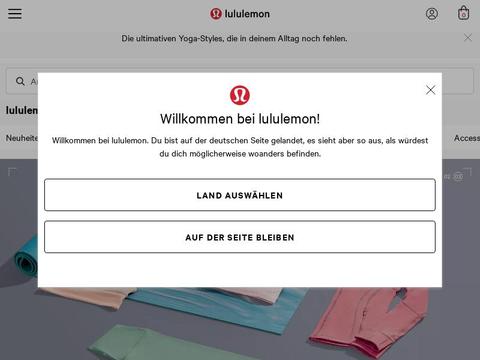 lululemon DE Gutscheine und Promo-Code