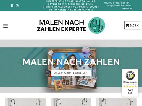 Malen nach Zahlen Experte DE Gutscheine und Promo-Code