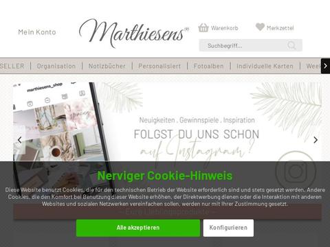 Marthiesens DE Gutscheine und Promo-Code