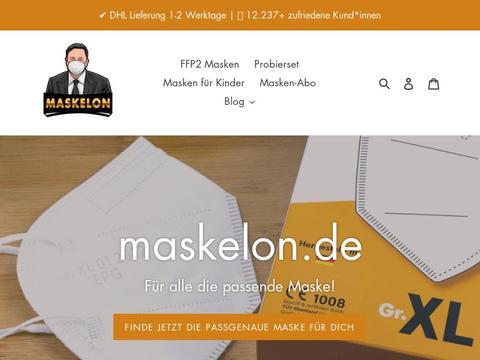 maskelon DE Gutscheine und Promo-Code