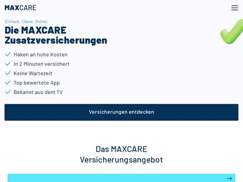 maxcare DE Gutscheine und Promo-Code