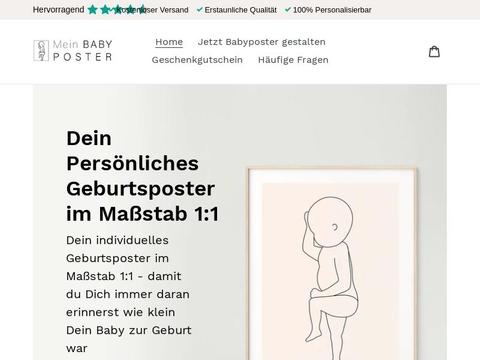 Mein Babyposter Gutscheine und Promo-Code