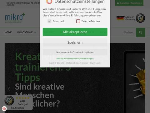 mikro+ DE Gutscheine und Promo-Code