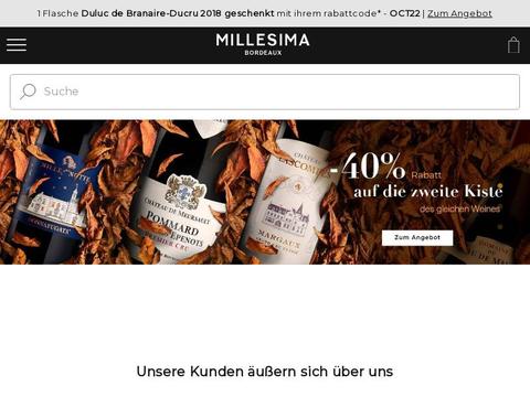 Millesima DE Gutscheine und Promo-Code