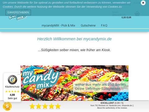 mycandymix Gutscheine und Promo-Code