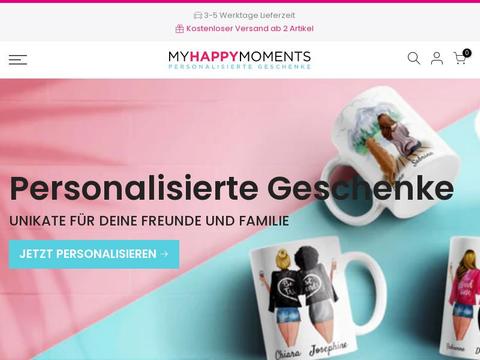 MyHappyMoments DE Gutscheine und Promo-Code