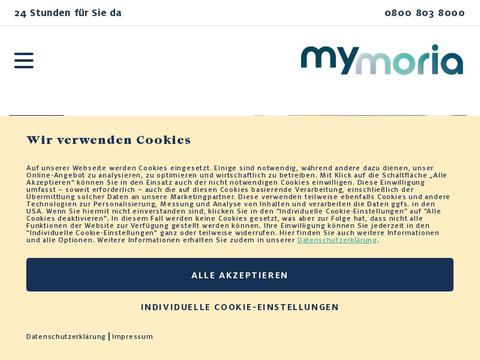 Mymoria Gutscheine und Promo-Code