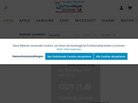 MyPhoneRepair Gutscheine und Promo-Code