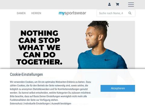 mysportswear Gutscheine und Promo-Code