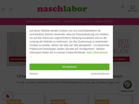 Naschlabor DE Gutscheine und Promo-Code