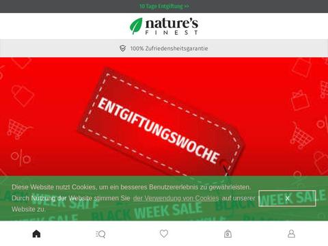 Naturesfinest DE Gutscheine und Promo-Code