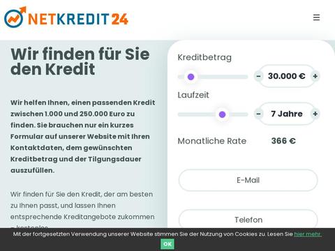 Netkredit24.de Gutscheine und Promo-Code