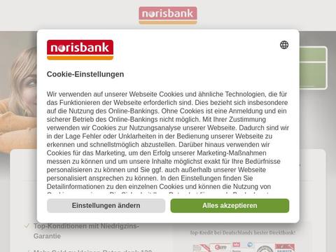 norisbank - Kredite Gutscheine und Promo-Code