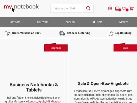 Notebooksandmore Gutscheine und Promo-Code