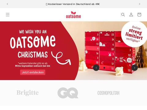 Oatsome Gutscheine und Promo-Code