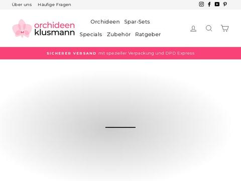 Orchideen Klusmann DE Gutscheine und Promo-Code