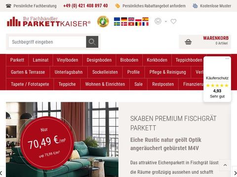 Parkettkaiser Gutscheine und Promo-Code