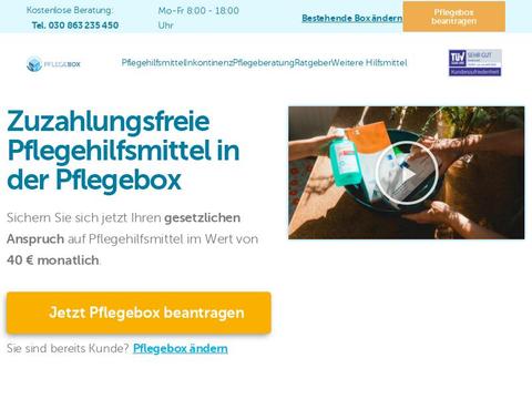 PflegeBox DE Gutscheine und Promo-Code