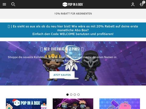 Pop In A Box  Gutscheine und Promo-Code