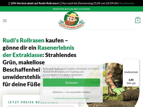 Rollrasen Rudi DE Gutscheine und Promo-Code