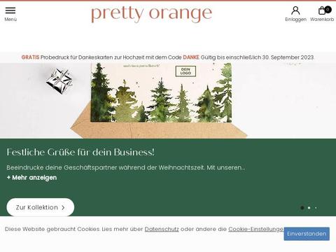 Pretty Orange Gutscheine und Promo-Code