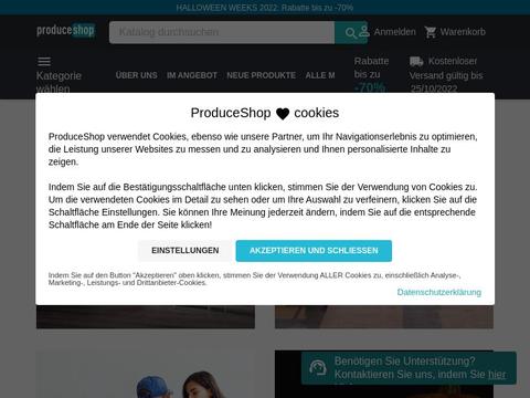 Produceshop DE Gutscheine und Promo-Code