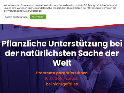 Proerecta Nahrungsergänzung für echte Männer Gutscheine und Promo-Code