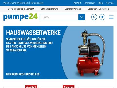 pumpe24 DE Gutscheine und Promo-Code