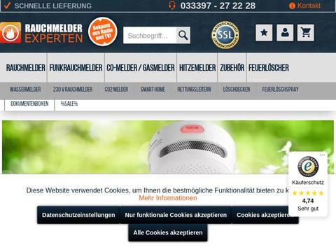 Rauchmelder Gutscheine und Promo-Code