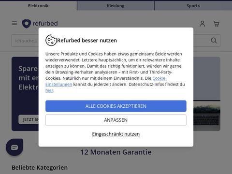 refurbed DE Gutscheine und Promo-Code