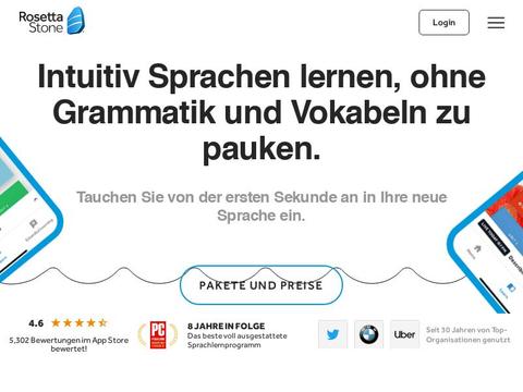 rosettastone DE Gutscheine und Promo-Code