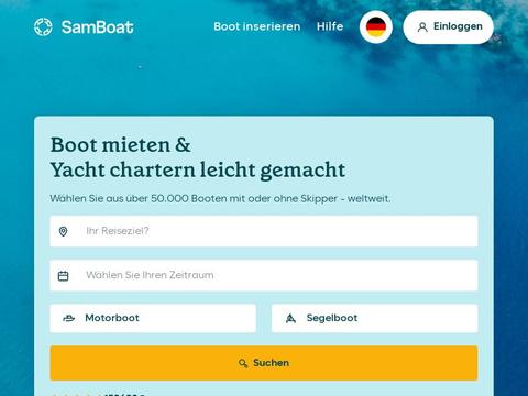 Samboat DE Gutscheine und Promo-Code