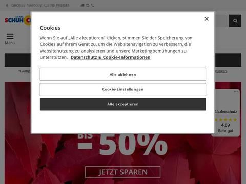 Schuhcenter Gutscheine und Promo-Code