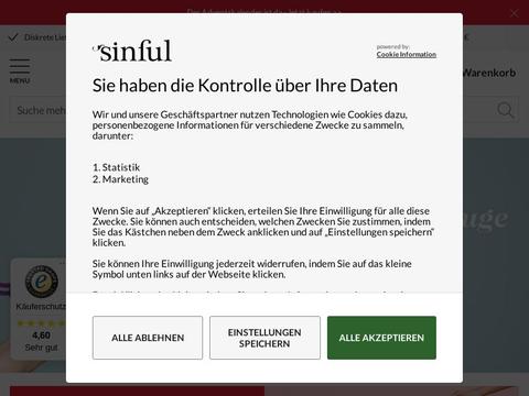 Sinful DE Gutscheine und Promo-Code