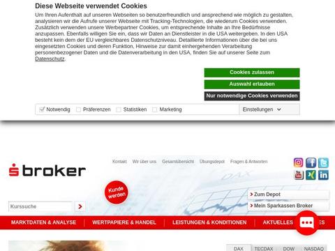 Sparkassen Broker - sbroker Gutscheine und Promo-Code