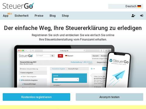 SteuerGo Gutscheine und Promo-Code