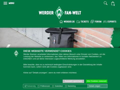 SV Werder Bremen Fanshop Gutscheine und Promo-Code