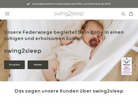 swing2sleep DE Gutscheine und Promo-Code