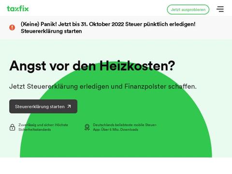 Taxfix Gutscheine und Promo-Code