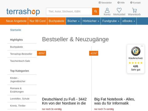 Terrashop Gutscheine und Promo-Code