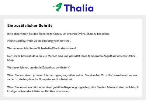 Thalia Gutscheine und Promo-Code