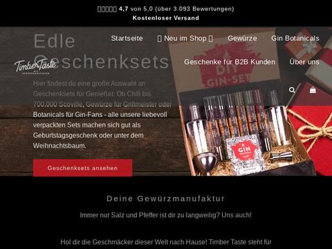 Timber-taste Gutscheine und Promo-Code