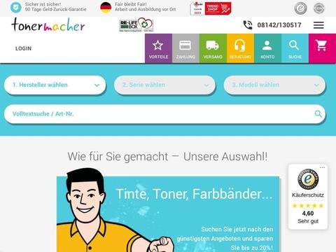 Tonermacher DE Gutscheine und Promo-Code