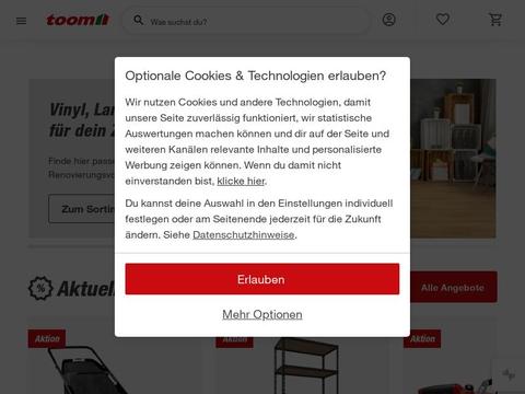 Toom Baumarkt Gutscheine und Promo-Code