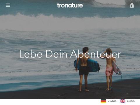 Tronature der Backpacking Gutscheine und Promo-Code