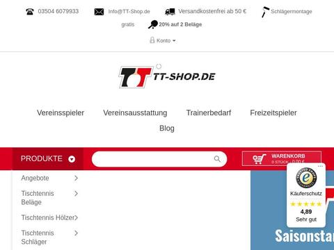 TT Shop DE Gutscheine und Promo-Code