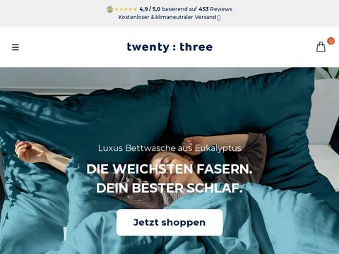 twenty:three DE Gutscheine und Promo-Code