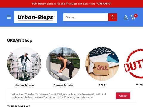 Urban-Steps.de Gutscheine und Promo-Code