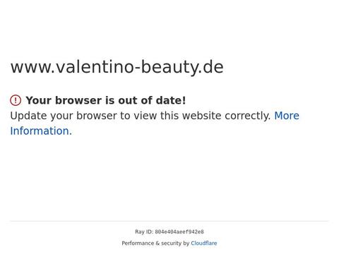 Valentino Beauty DE Gutscheine und Promo-Code